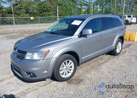 2017 Dodge Journey Sxt из США, поврежденный, VIN 3C4PDCBG4HT563310